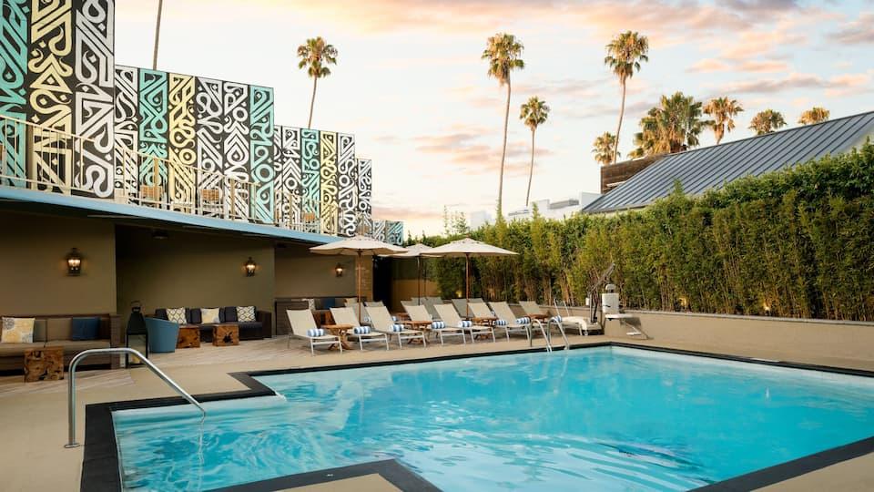 Hyatt Centric Delfina Santa Monica Hotell Exteriör bild